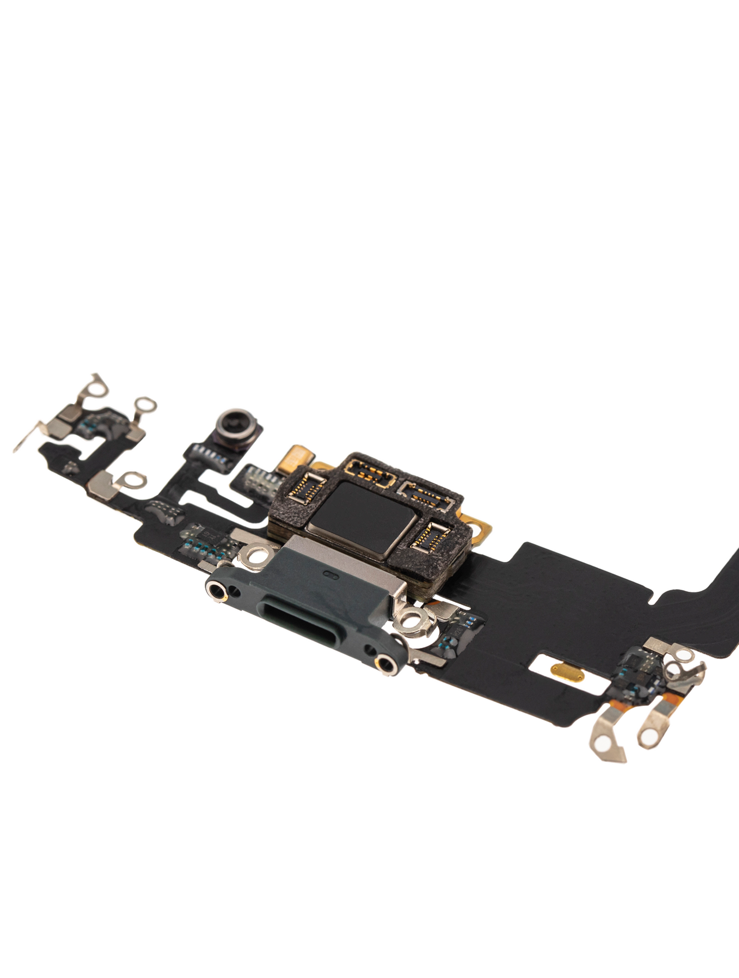 Charging Port Flex Cable With Board For iPhone 11 Pro (Aftermarket Plus) (Midnight Green)