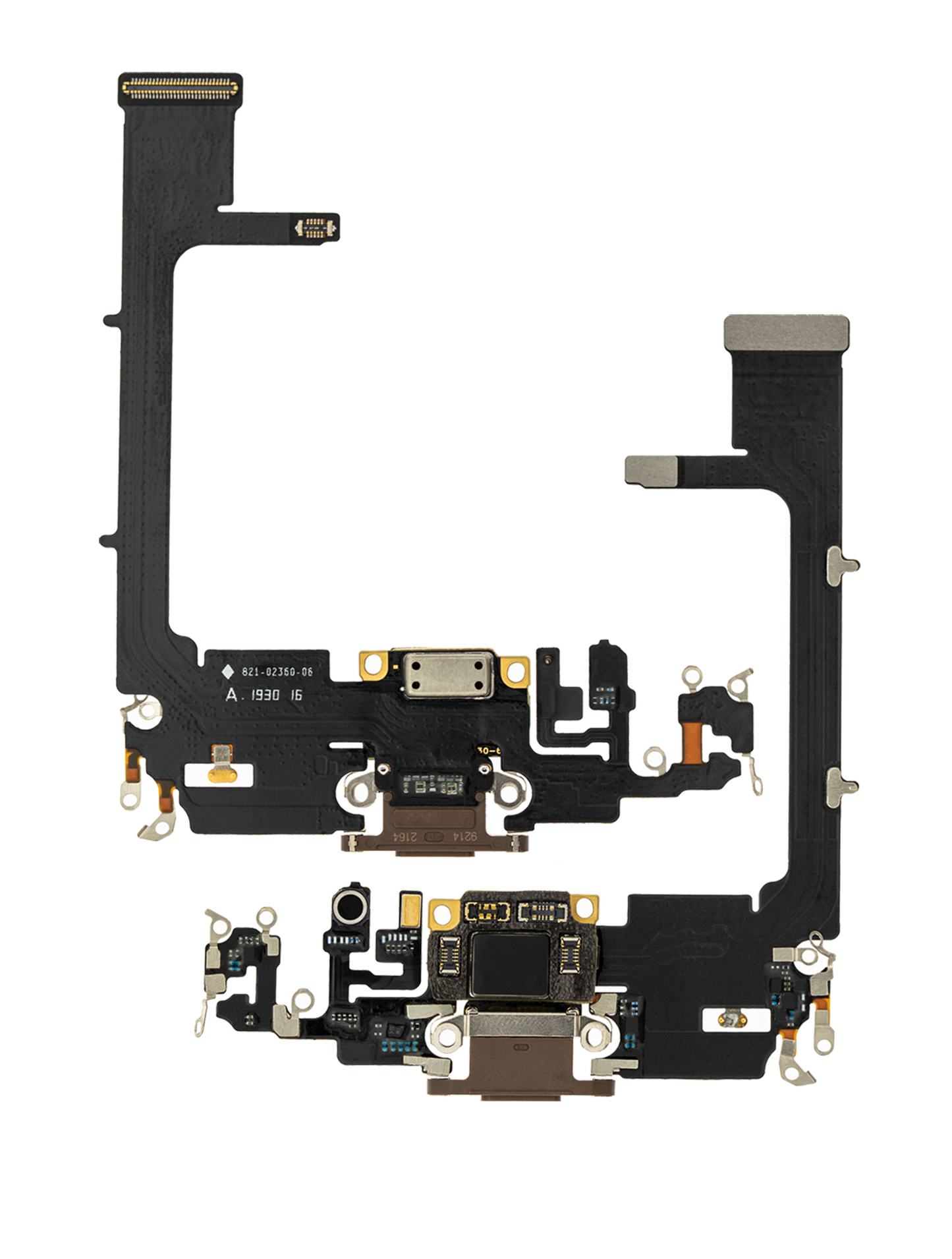 Charging Port Flex Cable With Board For iPhone 11 Pro (Aftermarket Plus) (Gold)