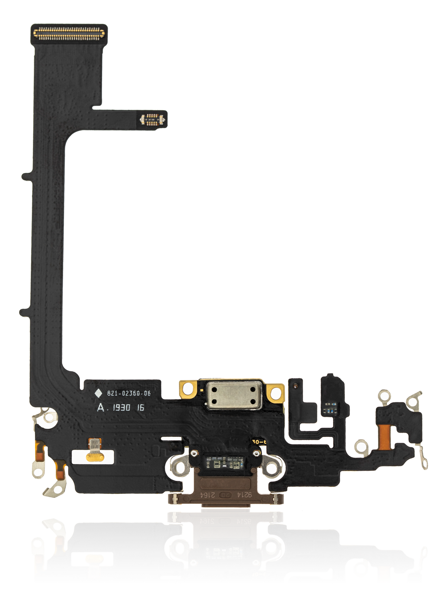 Charging Port Flex Cable With Board For iPhone 11 Pro (Aftermarket Plus) (Gold)