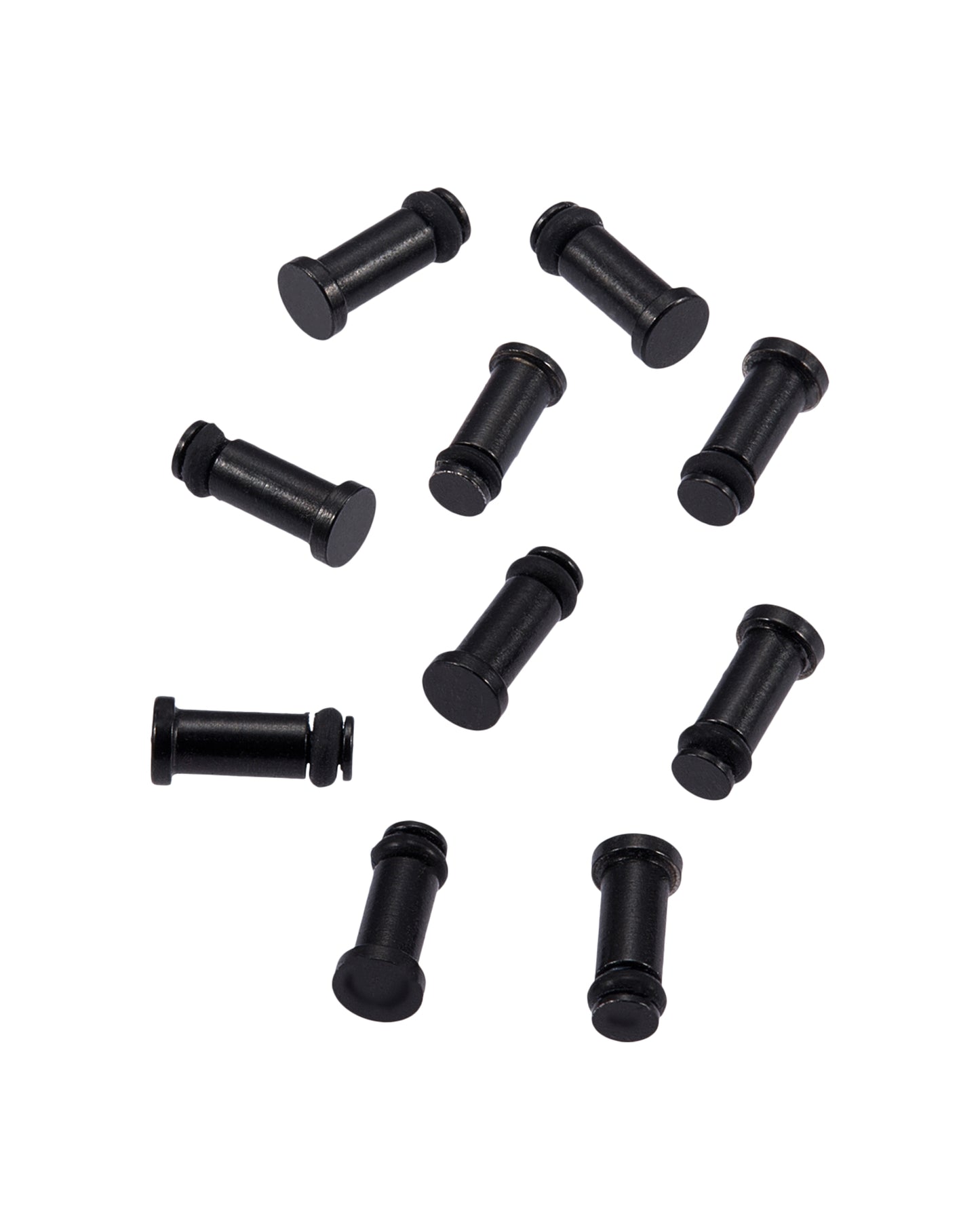 Sim Card Tray Ejector Plastic Pin For iPhone XR / 7P / 8P (Black) (10 Pack)