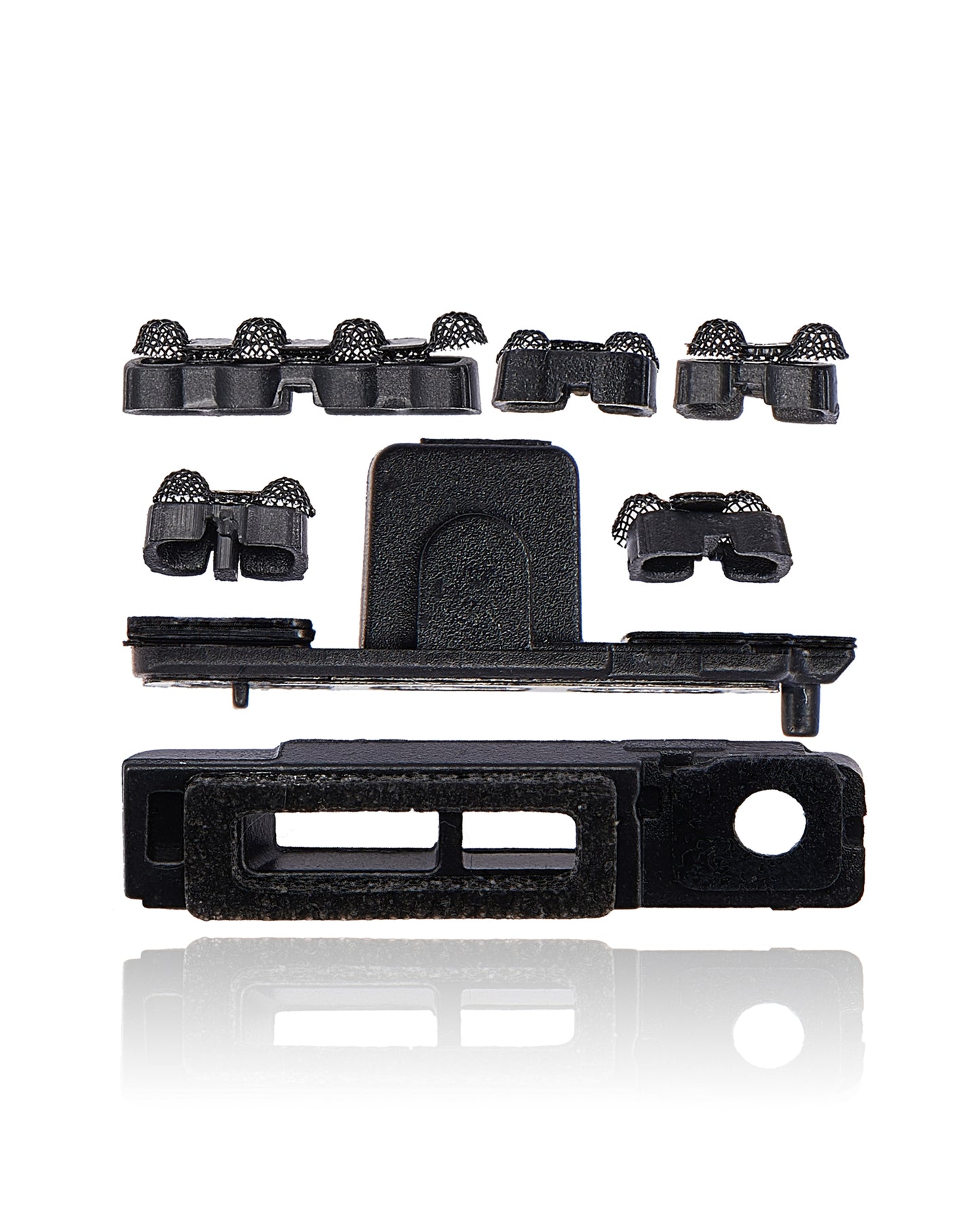 Loudspeaker / Mic Mesh For iPhone 11 (Black) (10 Pack)