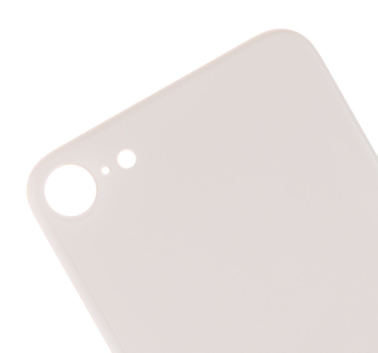Back Glass With 3M Adhesive For iPhone 8 / SE (2020) (No Logo / Large Camera Hole) (Gold)