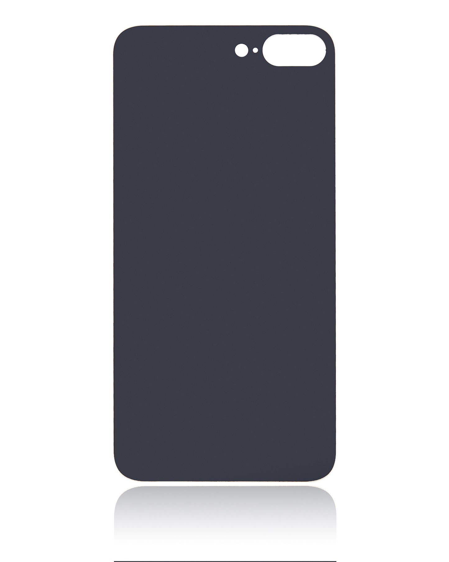 Back Glass With 3M Adhesive For iPhone 8 Plus (No Logo / Large Camera Hole) (Gold)