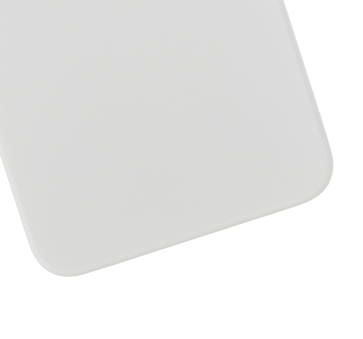 Back Glass With 3M Adhesive For iPhone 11 Pro (No Logo / Large Camera Hole) (Silver)