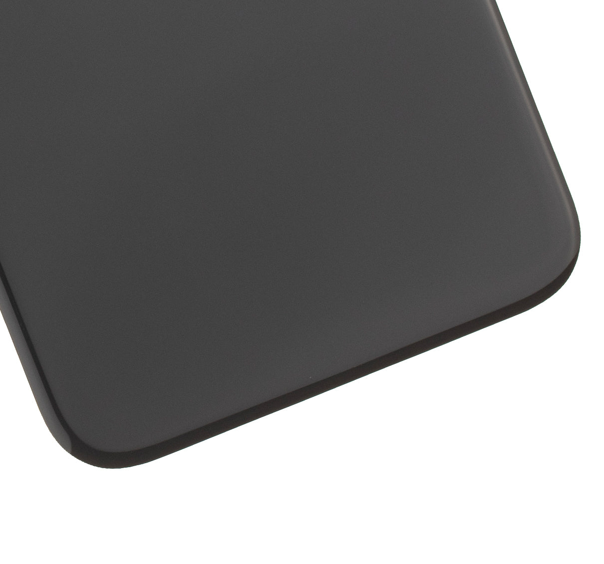 Back Glass With 3M Adhesive For iPhone X (No Logo / Large Camera Hole) (Space Gray)
