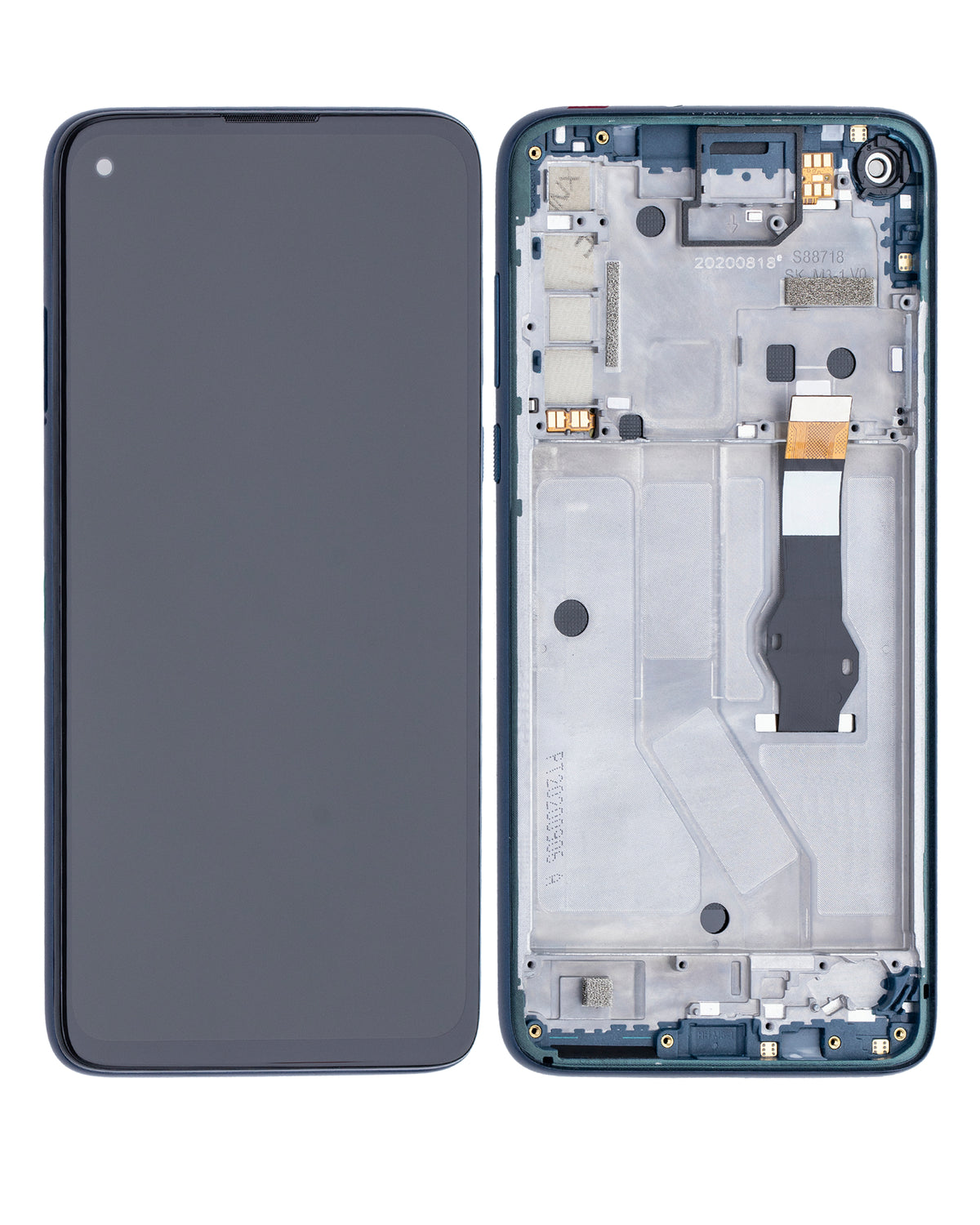 LCD Assembly With Frame For Motorola Moto G8 Power (XT2041-1 / XT2041-3 / 2020) (Refurbished) (Capri Blue) | compatible mobile phone replacement part | SKU 107082069906 | product image 6