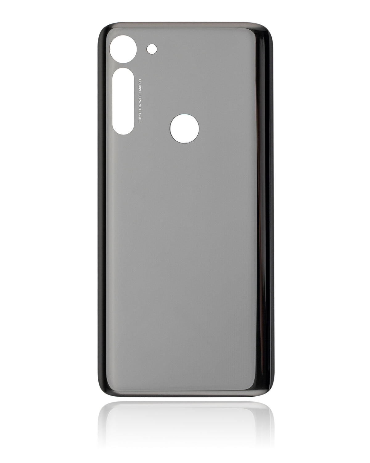 Back cover Glass For Motorola Moto G8 Power (XT2041-1 / XT2041-3 / 2020) (Smoke Black) | compatible mobile phone replacement part | SKU 107082069916 | product image 7