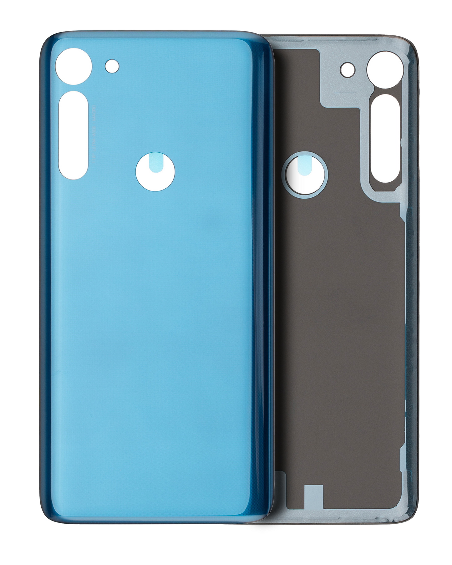 Back cover Glass For Motorola Moto G8 Power (XT2041-1 / XT2041-3 / 2020) (Capri Blue) | compatible mobile phone replacement part | SKU 107082069917 | product image 1