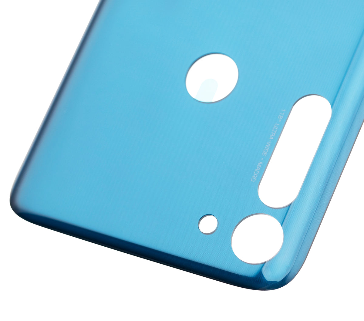 Back cover Glass For Motorola Moto G8 Power (XT2041-1 / XT2041-3 / 2020) (Capri Blue) | compatible mobile phone replacement part | SKU 107082069917 | product image 2