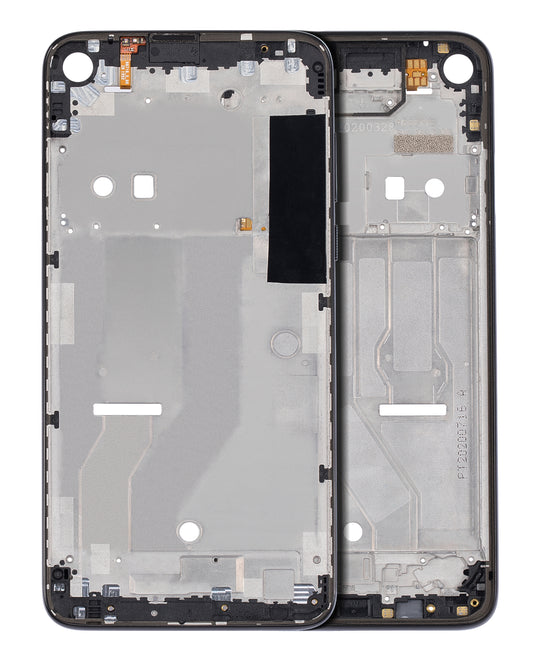 Mid-Frame Housing For Motorola Moto G8 Power (XT2041-1 / XT2041-3 / 2020) (Smoke Black) | compatible mobile phone replacement part | SKU 107082069930 | product image 1