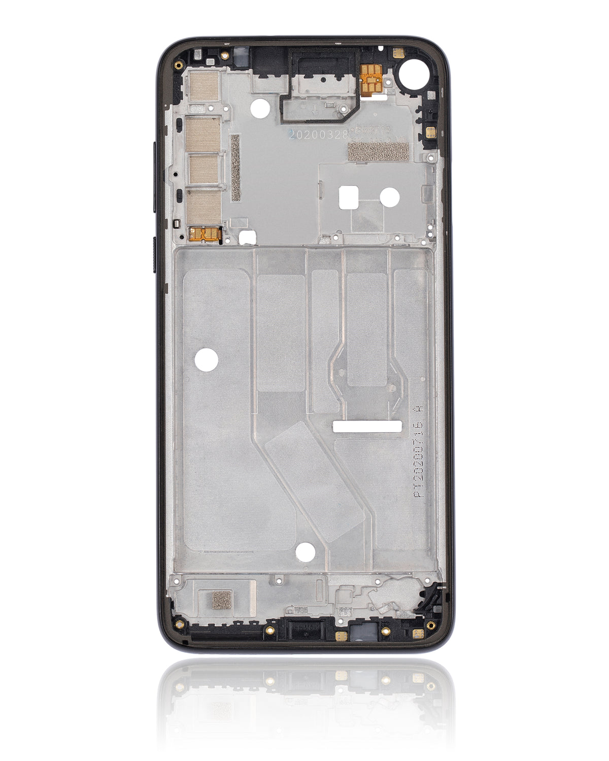 Mid-Frame Housing For Motorola Moto G8 Power (XT2041-1 / XT2041-3 / 2020) (Smoke Black) | compatible mobile phone replacement part | SKU 107082069930 | product image 10