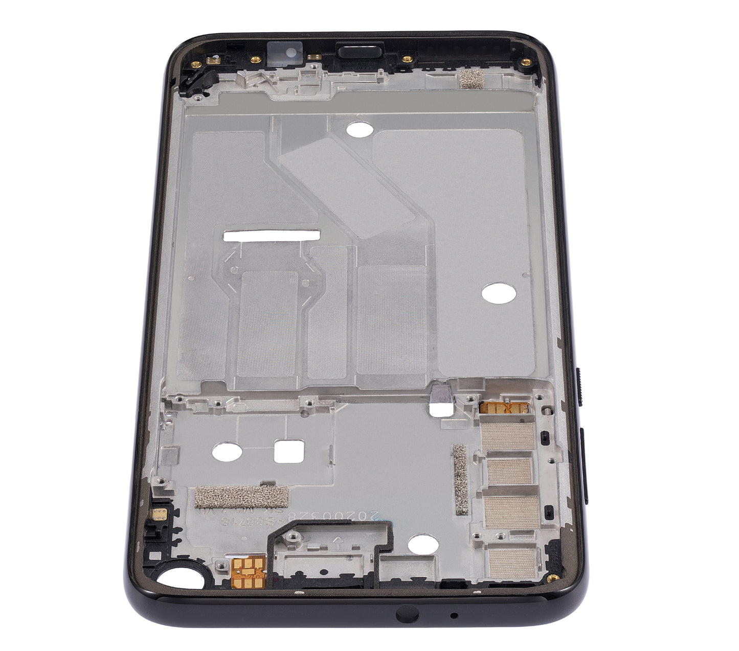 Mid-Frame Housing For Motorola Moto G8 Power (XT2041-1 / XT2041-3 / 2020) (Smoke Black) | compatible mobile phone replacement part | SKU 107082069930 | product image 5