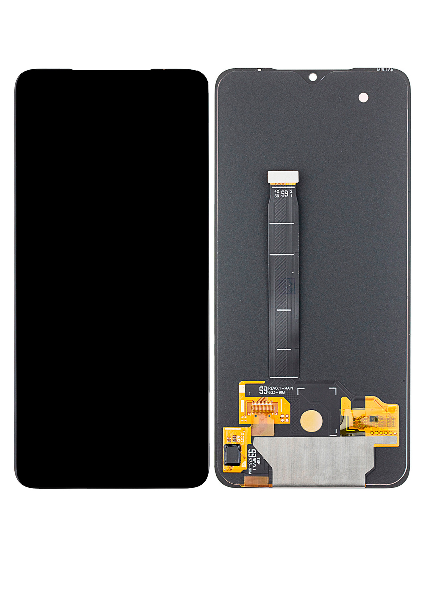 OLED Assembly Without Frame For Xiaomi Mi 9 / Mi 9 Pro (Refurbished) (All Colors) - mobile repair replacement component SKU 107082070201 - image 4
