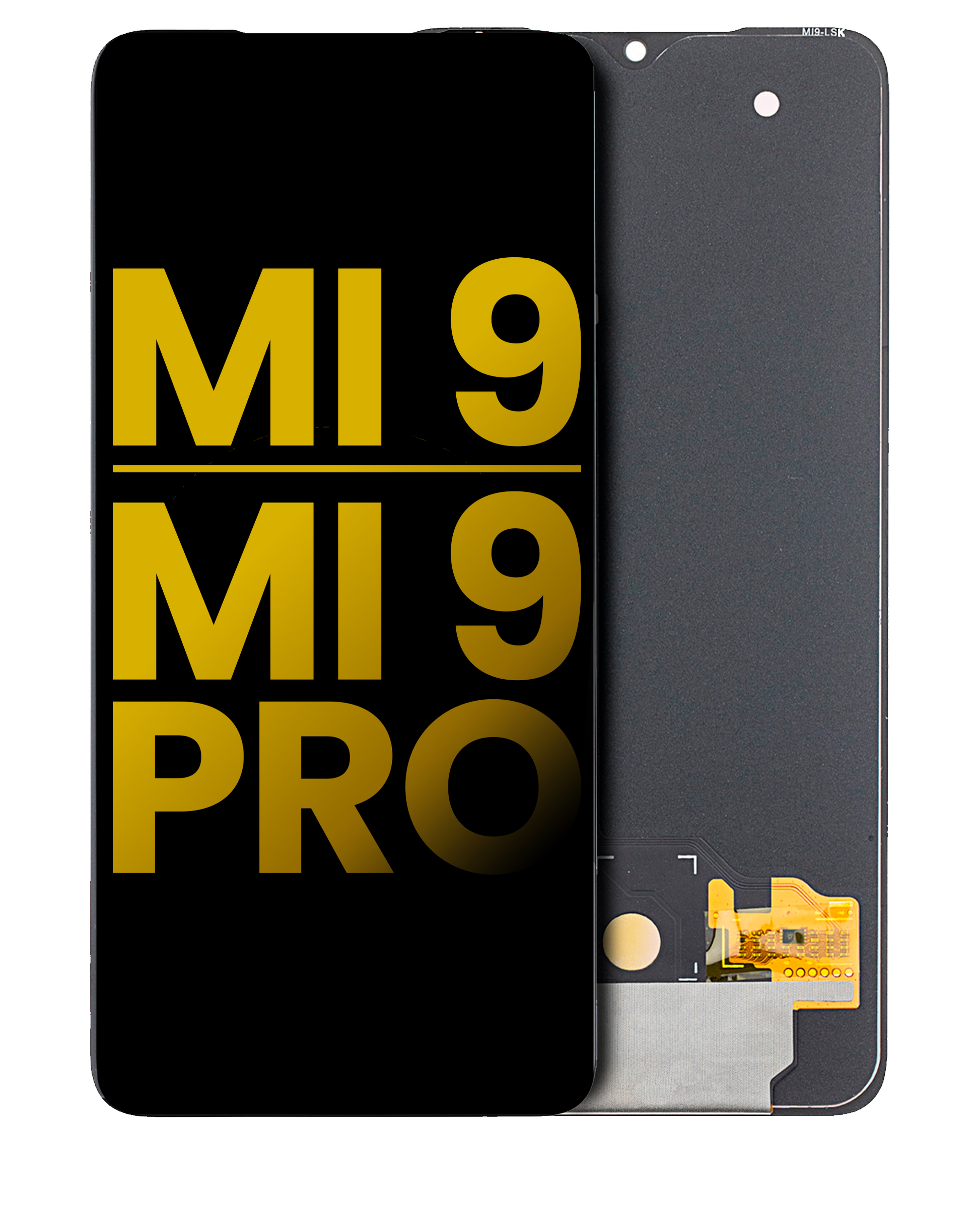 OLED Assembly Without Frame For Xiaomi Mi 9 / Mi 9 Pro (Refurbished) (All Colors) - replacement part product image SKU 107082070201 - image 1