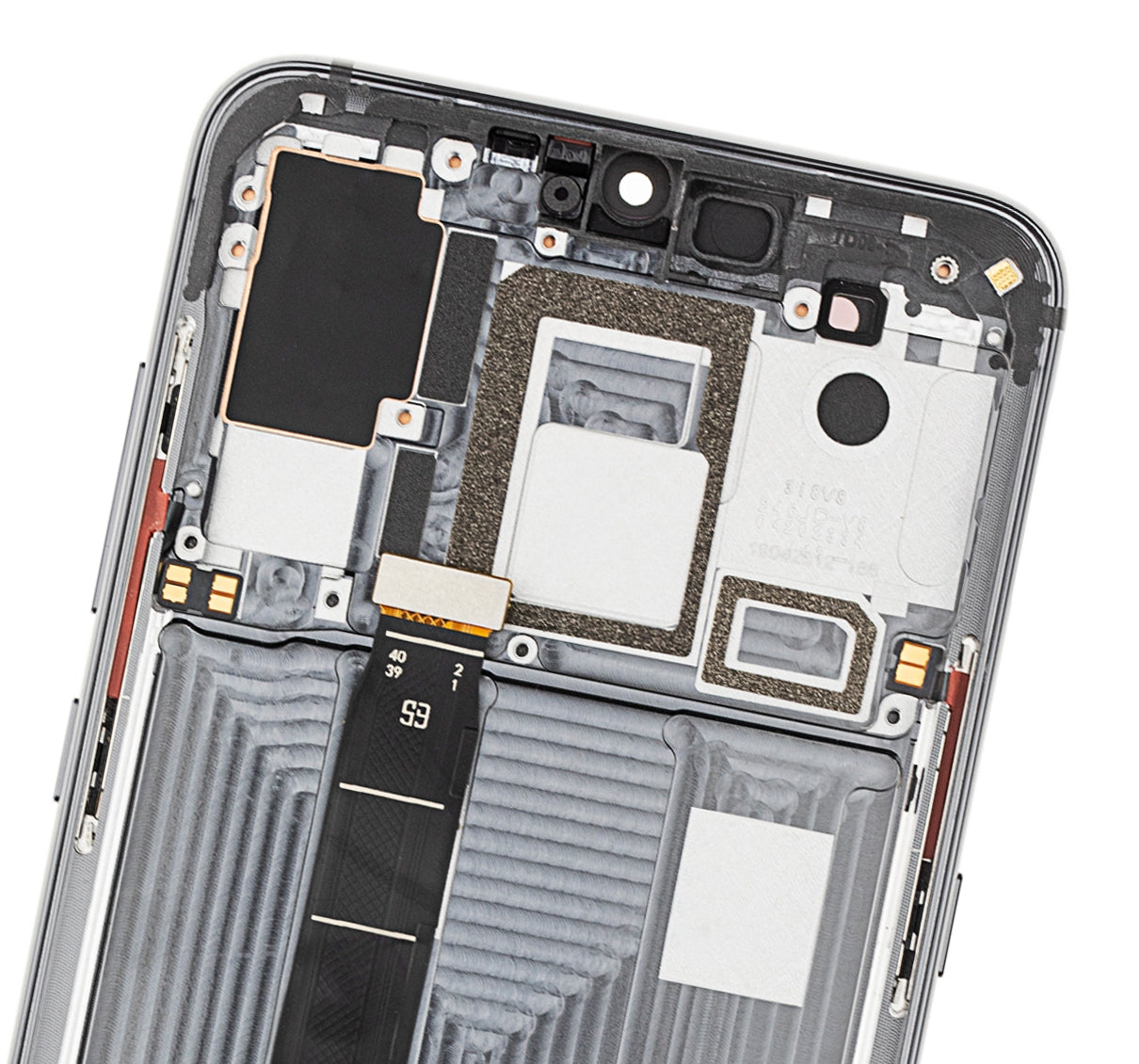OLED Assembly With Frame For Xiaomi Mi 9 (Refurbished) (Piano Black) - device repair spare component image SKU 107082070202 - image 6