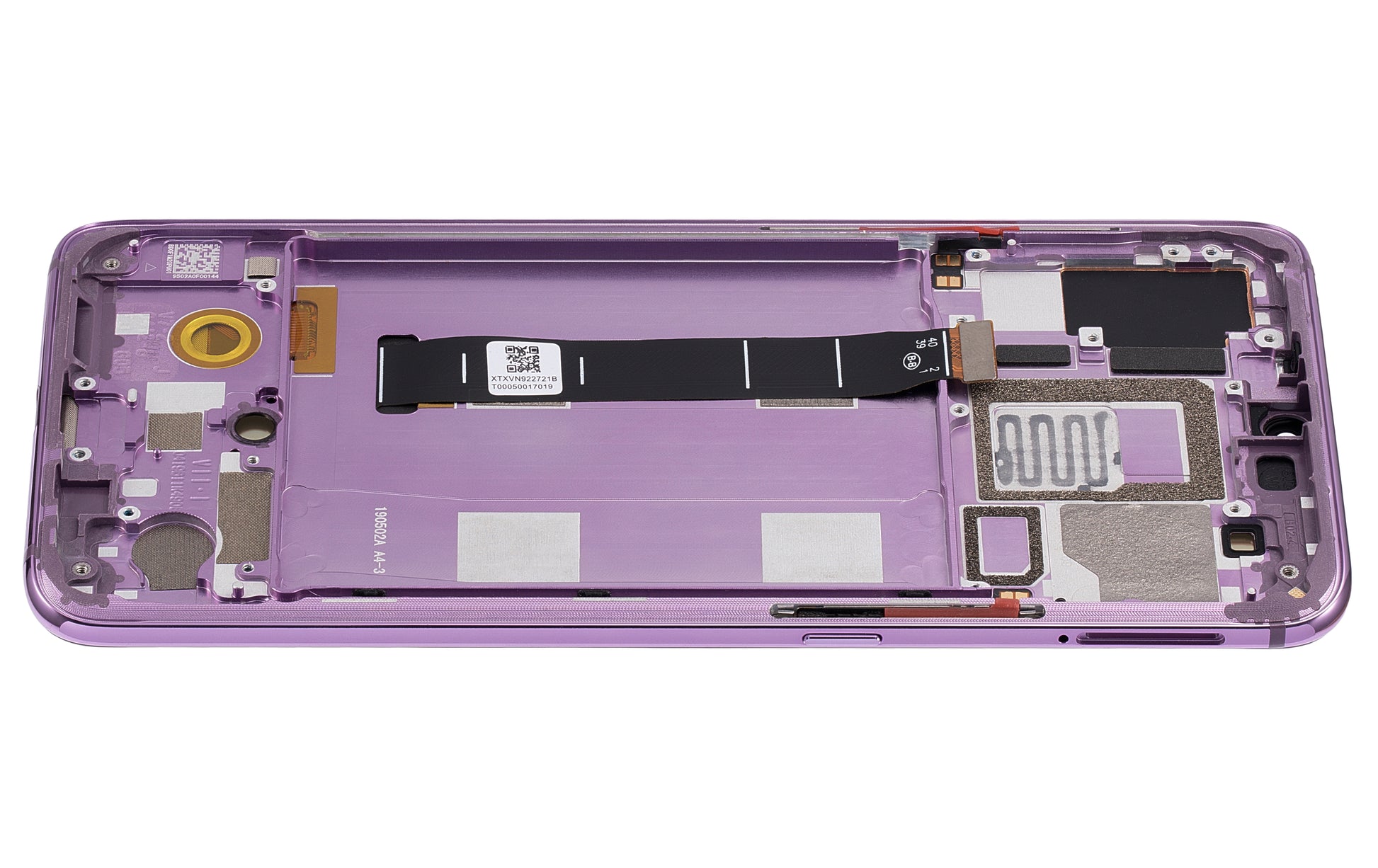 OLED Assembly With Frame For Xiaomi Mi 9 (Aftermarket Plus) (Lavender Violet) - service part product photo SKU 107082070203 - image 5