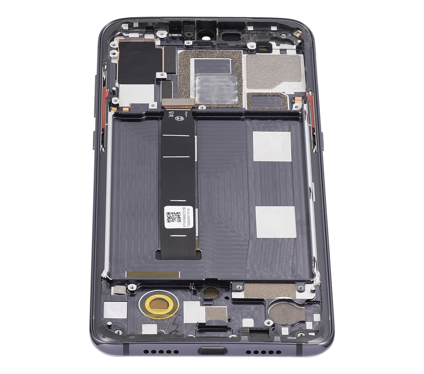 OLED Assembly With Frame For Xiaomi Mi 9 (Aftermarket Plus) (Piano Black) - compatible device spare part image SKU 107082070205 - image 3