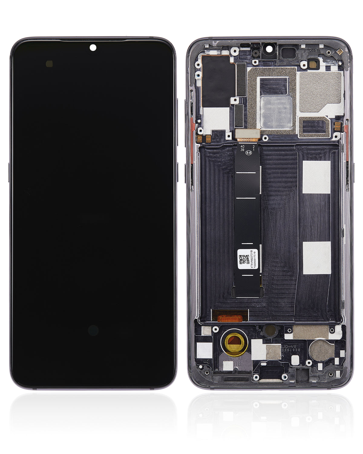 OLED Assembly With Frame For Xiaomi Mi 9 (Aftermarket Plus) (Piano Black) - device repair spare component image SKU 107082070205 - image 6