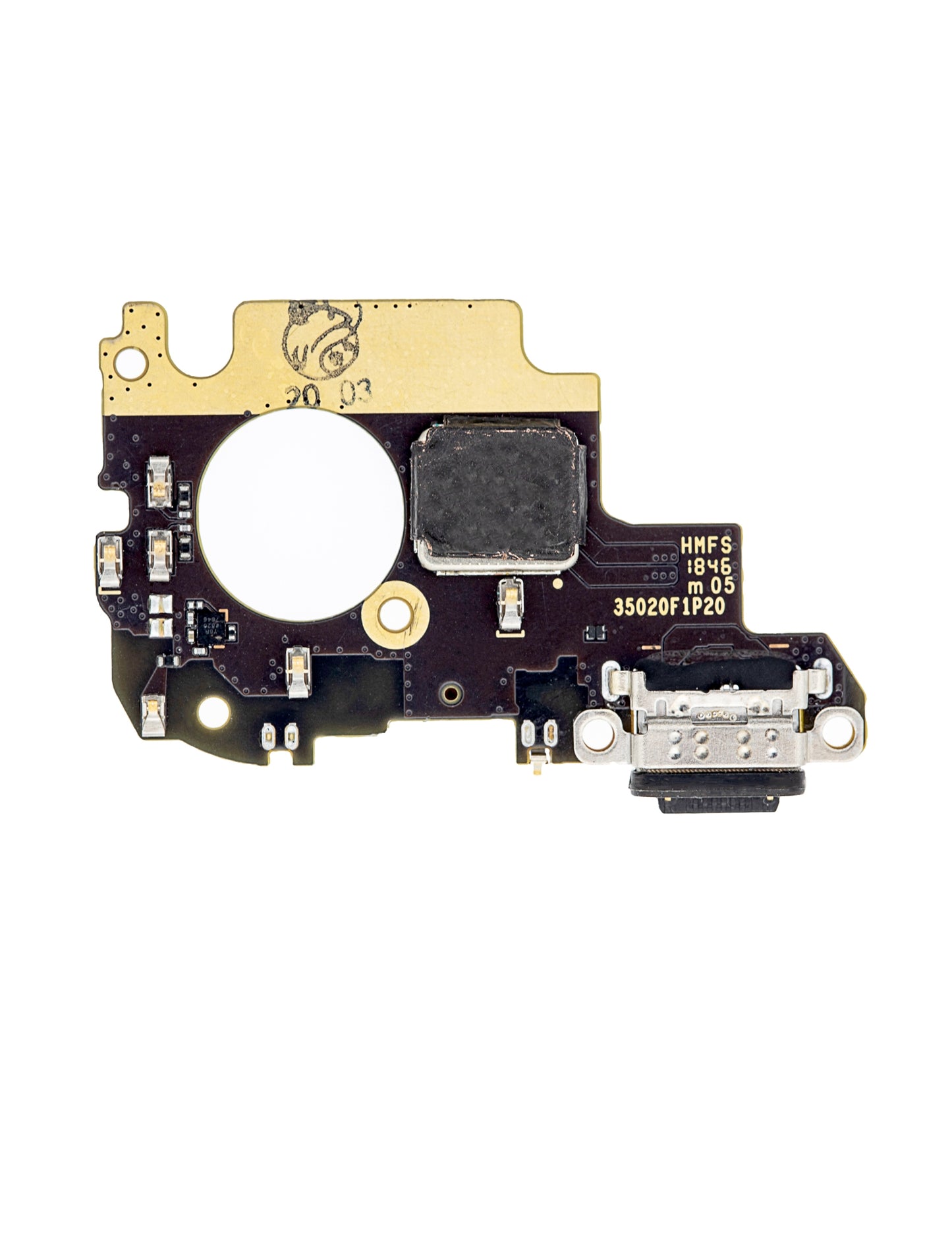 Charging Port With Board For Xiaomi Mi 9 - compatible device spare part image SKU 107082070232 - image 3