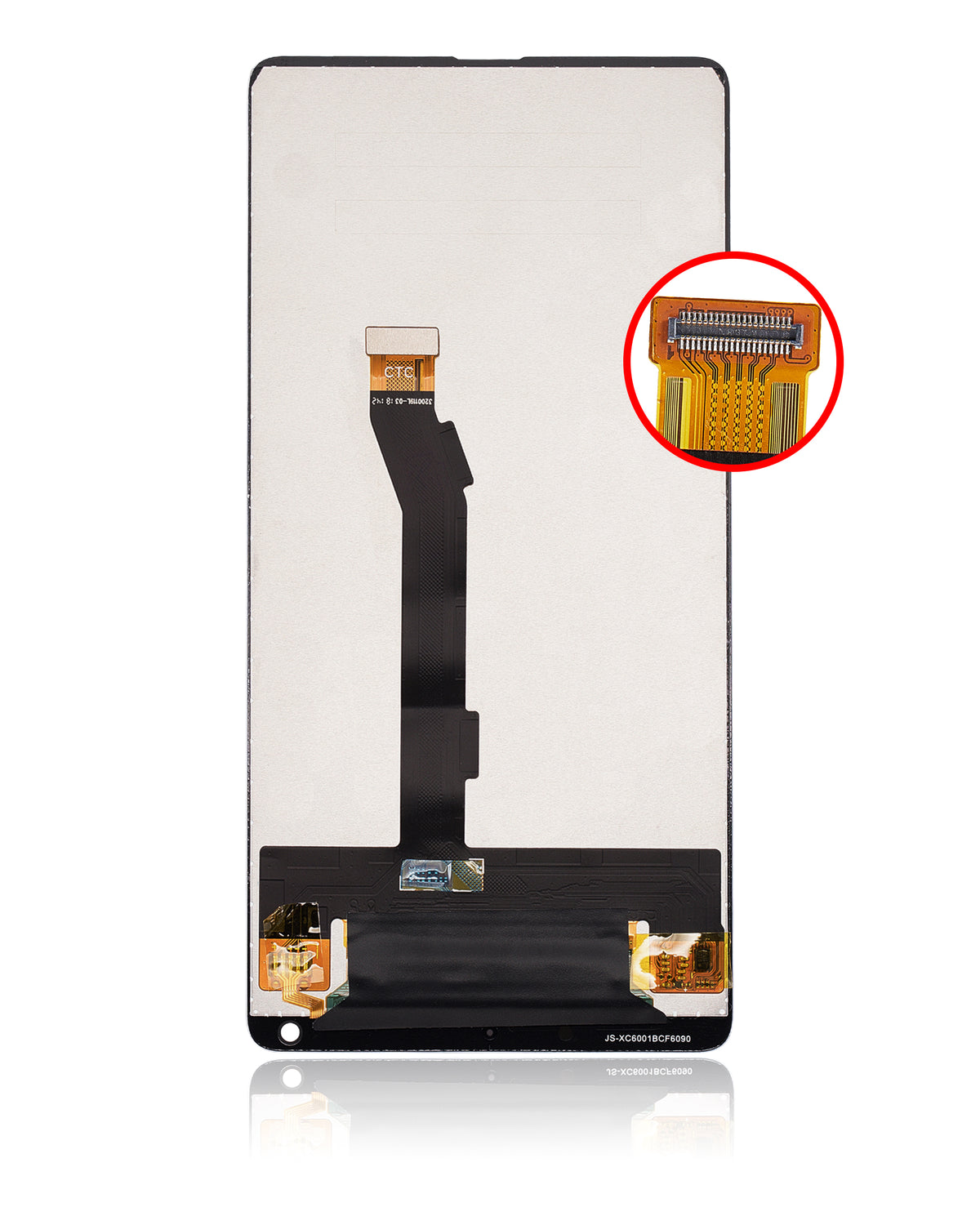LCD Assembly Without Frame For Xiaomi Mi Mix 2 (Refurbished) (Black) - compatible device spare part image SKU 107082070303 - image 3