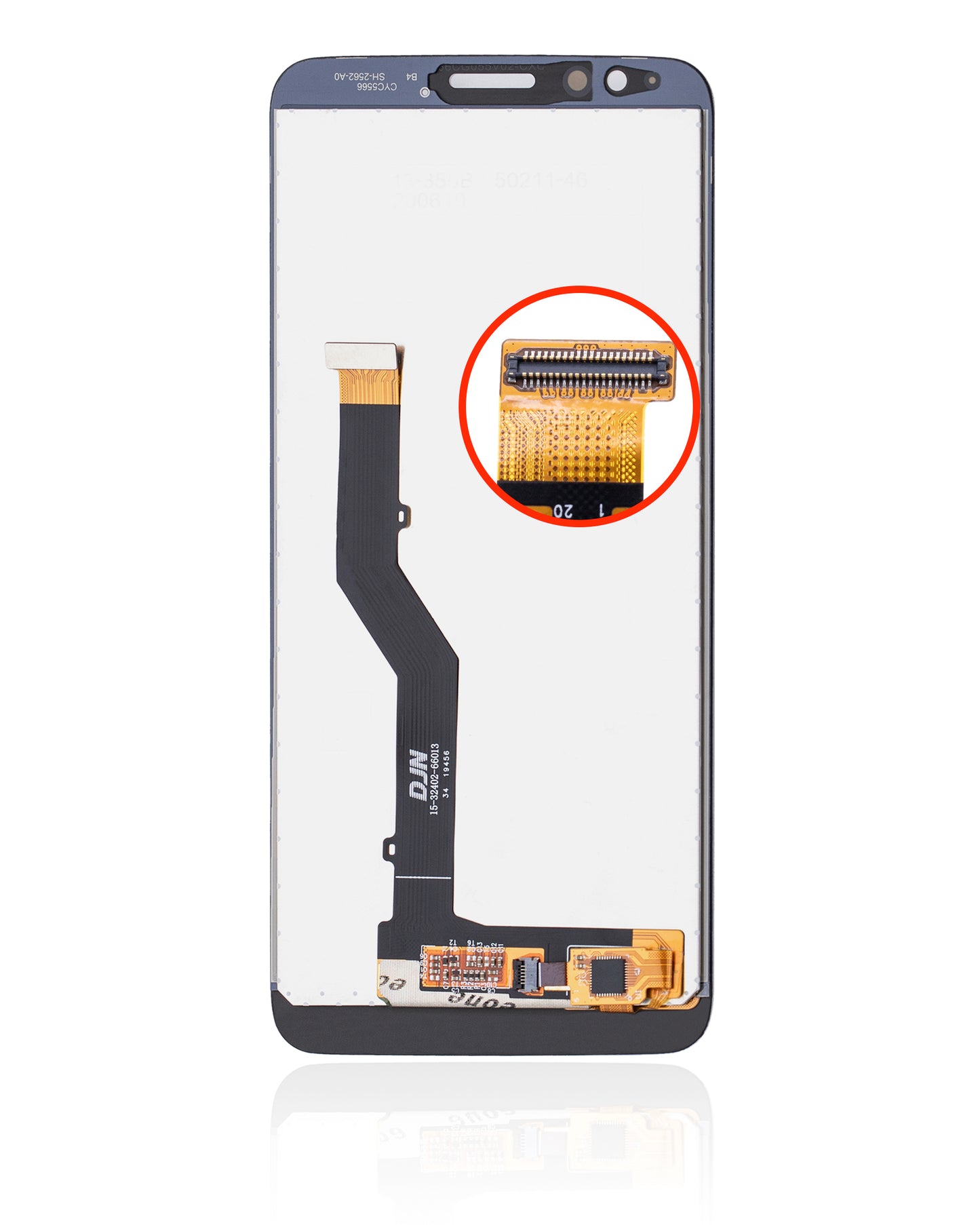LCD Assembly Without Frame For Motorola Moto E6 (XT2005 / 2019) (Refurbished) (All Colors) - image 6
