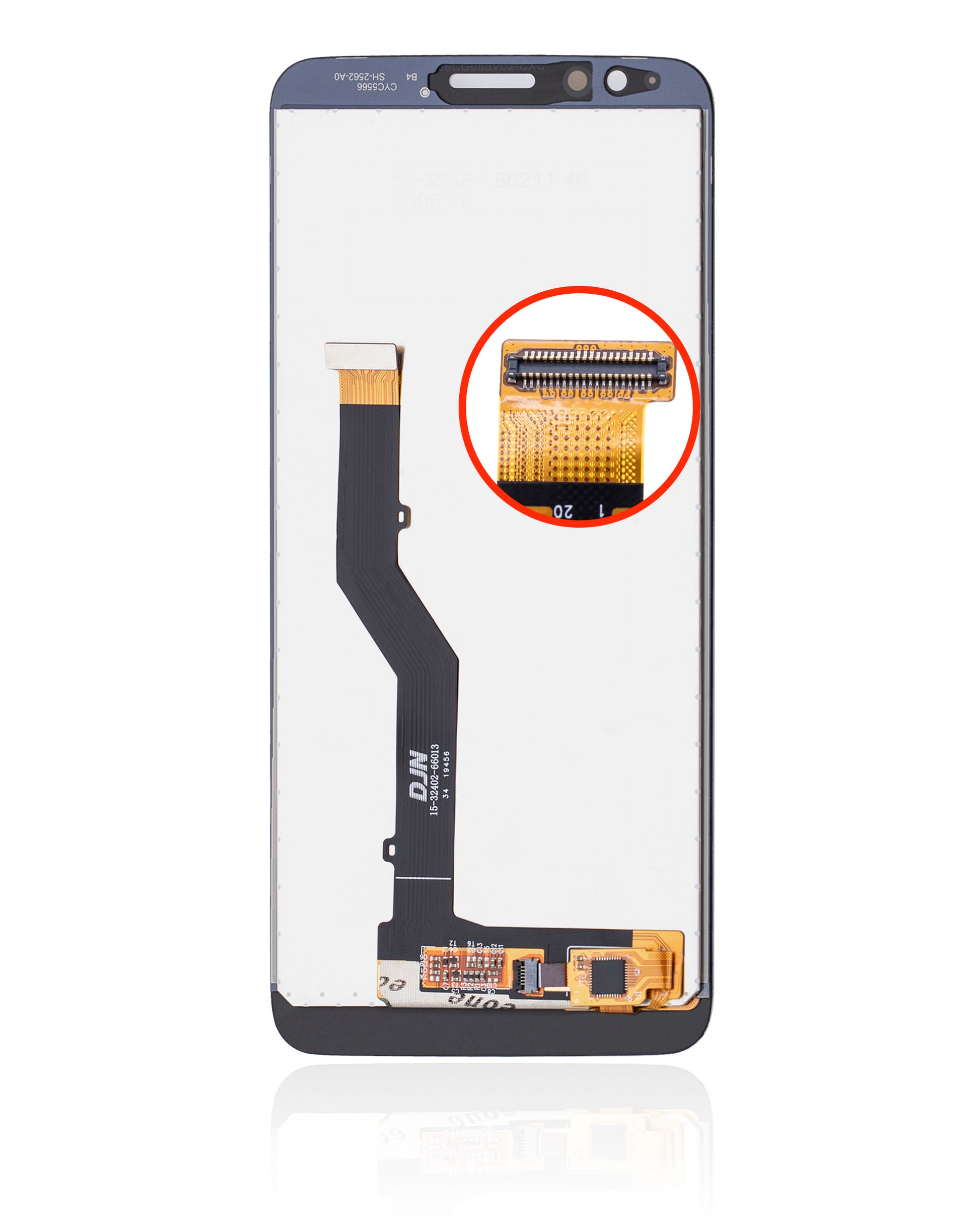 LCD Assembly Without Frame For Motorola Moto E6 (XT2005 / 2019) (Refurbished) (All Colors) - image 6