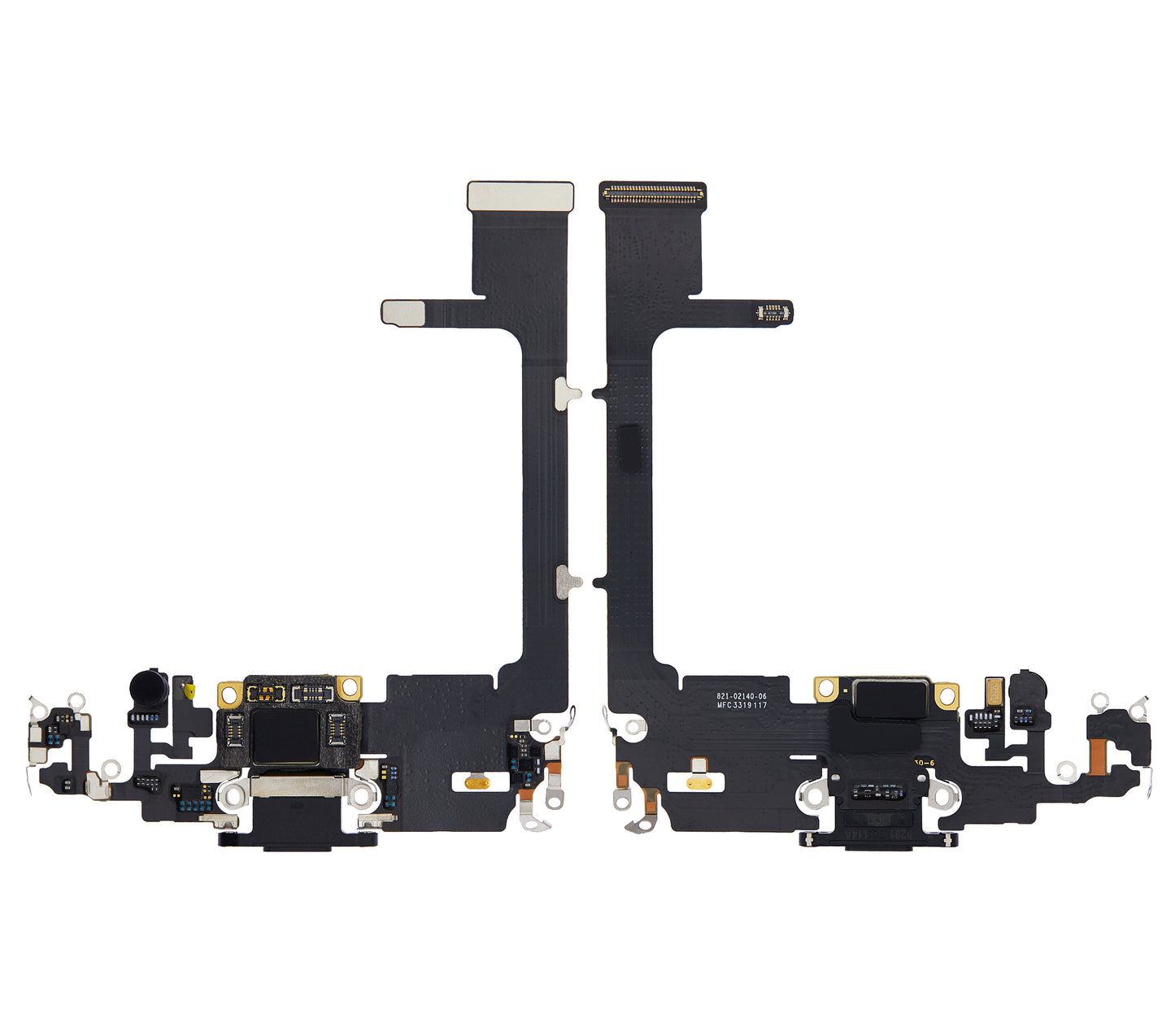 Charging Port Flex Cable With Board For iPhone 11 Pro (Used OEM Pull) (Space Gray)