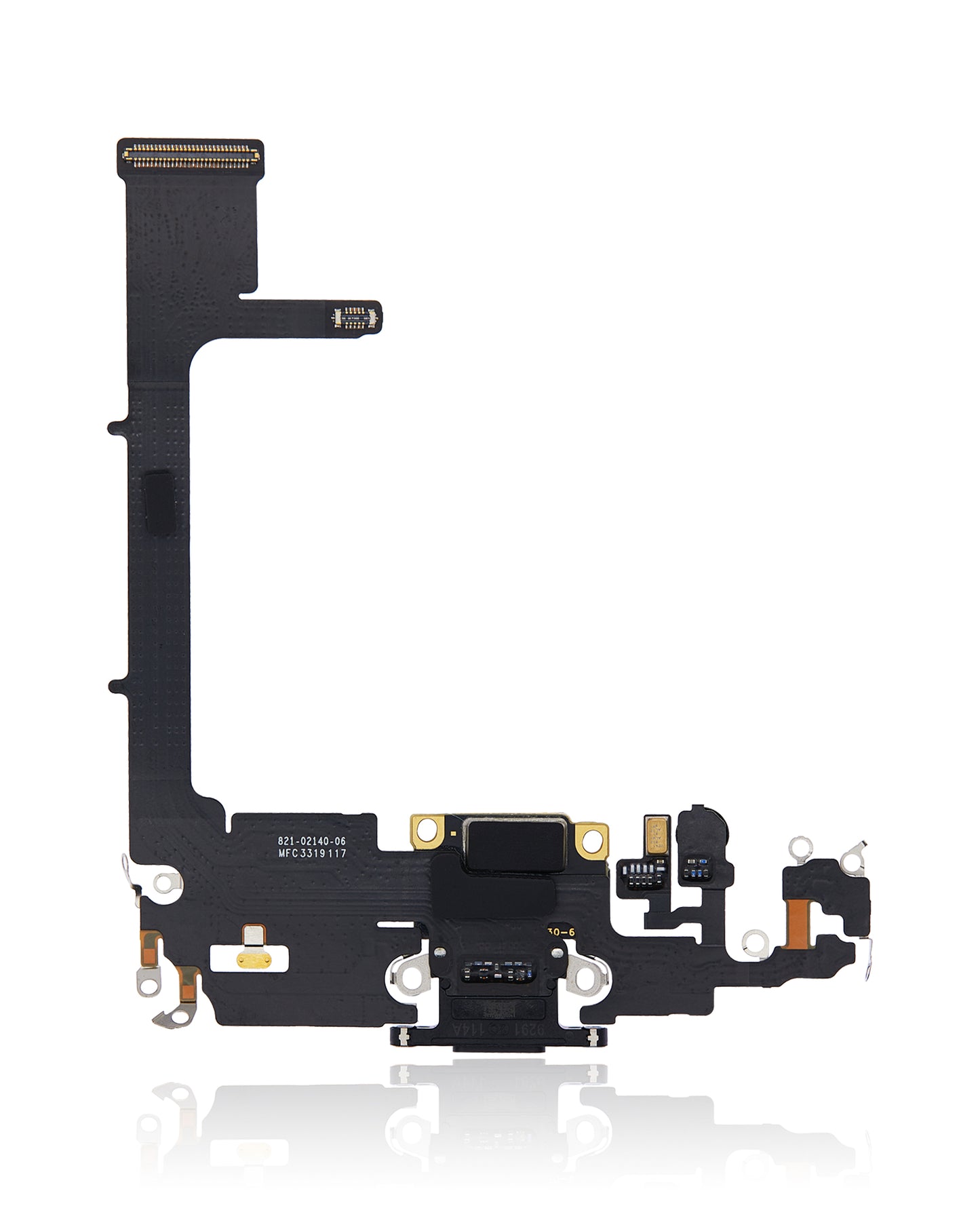 Charging Port Flex Cable With Board For iPhone 11 Pro (Used OEM Pull) (Space Gray)