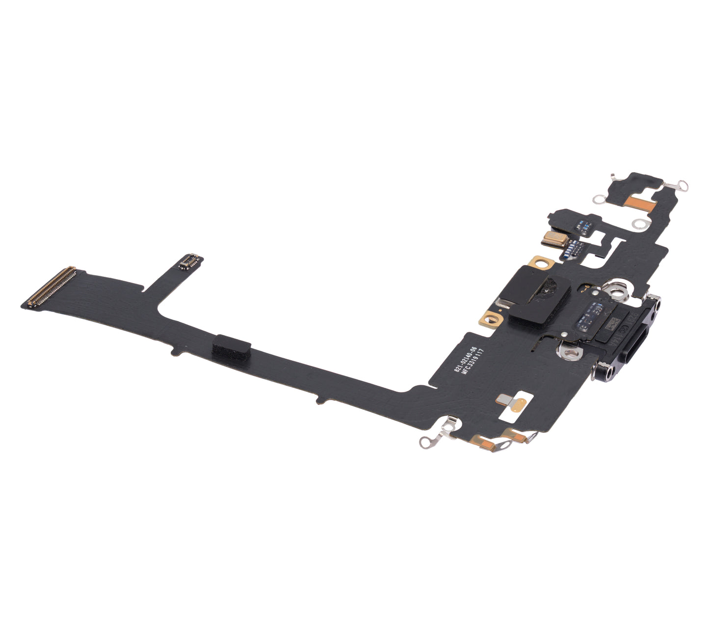 Charging Port Flex Cable With Board For iPhone 11 Pro (Used OEM Pull) (Space Gray)