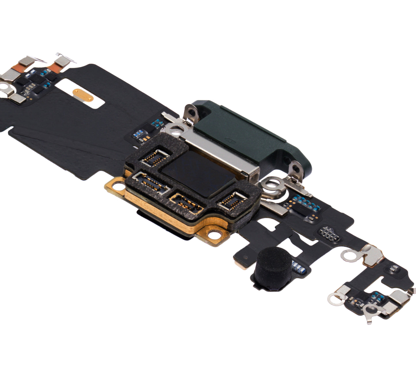 Charging Port Flex Cable With Board For iPhone 11 Pro (Used OEM Pull) (Midnight Green)