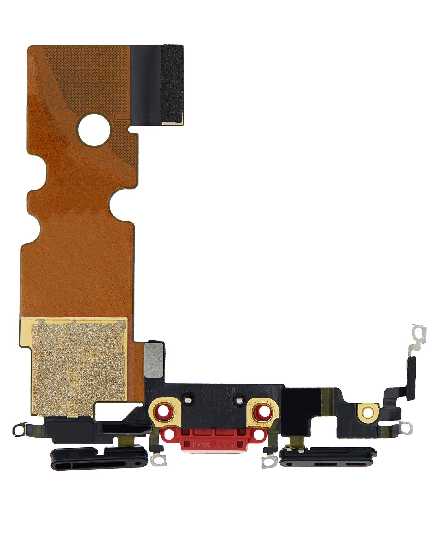 Charging Port Flex Cable For iPhone SE (2020) (Used OEM Pull) (Red)
