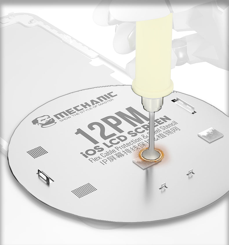 Screen Cable IC Protection Stencil For iPhone 11 To 13 Pro Max (Mechanic)