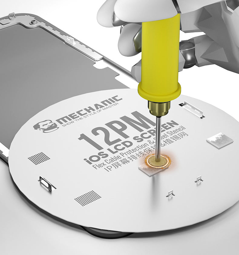 Screen Cable IC Protection Stencil For iPhone 11 To 13 Pro Max (Mechanic)