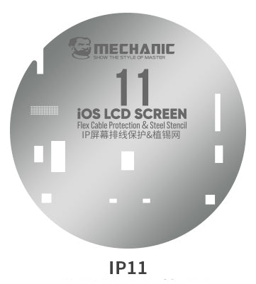 Screen Cable IC Protection Stencil For iPhone 11 To 13 Pro Max (Mechanic)
