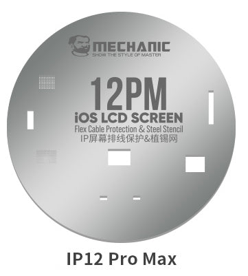 Screen Cable IC Protection Stencil For iPhone 11 To 13 Pro Max (Mechanic)