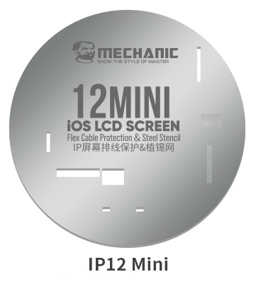 Screen Cable IC Protection Stencil For iPhone 11 To 13 Pro Max (Mechanic)