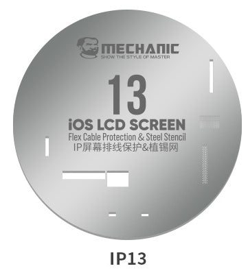 Screen Cable IC Protection Stencil For iPhone 11 To 13 Pro Max (Mechanic)