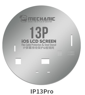 Screen Cable IC Protection Stencil For iPhone 11 To 13 Pro Max (Mechanic)