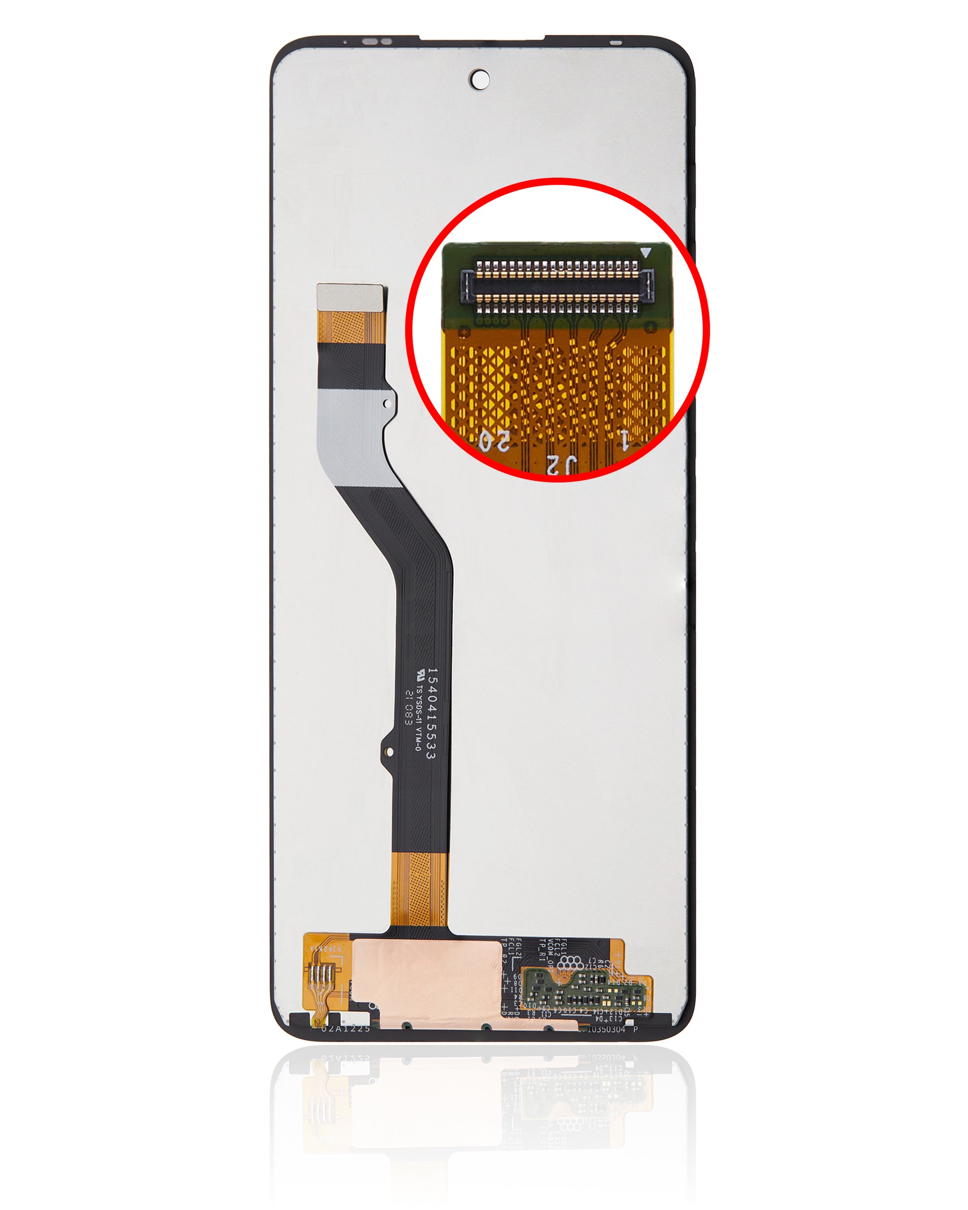 LCD Assembly Without Frame For Motorola Moto G60 (XT2135 / 2021) / G60S (XT2133 / 2021) / G51 5G (XT2171 / 2021) replacement part SKU 107082072001 image 7