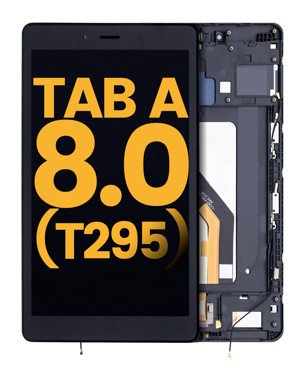 LCD Assembly With Frame For Samsung Galaxy Tab A 8.0" (T295) (2019) (LTE Version) (Refurbished) (Black) - Samsung Galaxy Tab A 8.0" (2019) Replacement Parts - SKU 107082072528 - product image 6