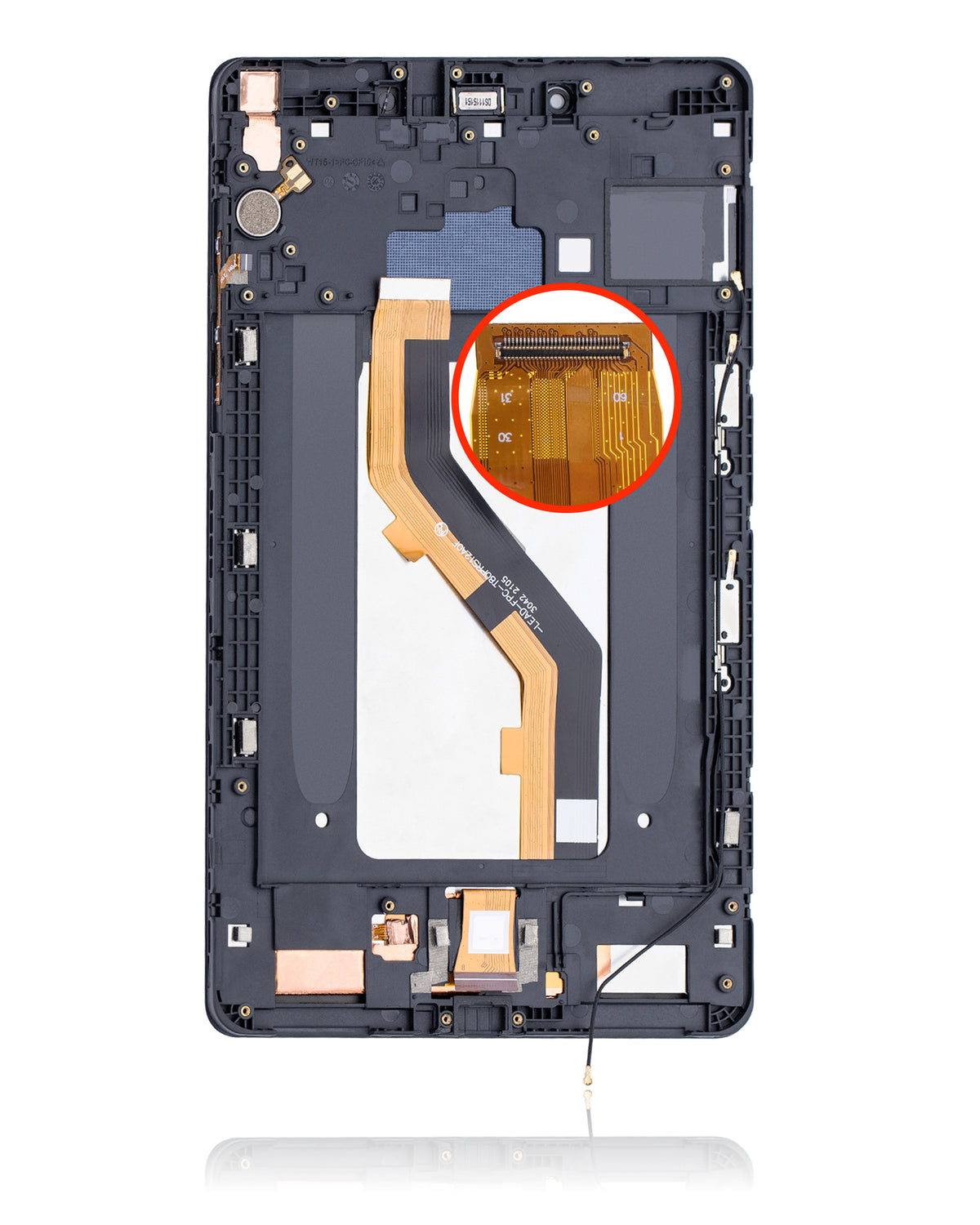 LCD Assembly With Frame For Samsung Galaxy Tab A 8.0" (T295) (2019) (LTE Version) (Refurbished) (Black) - Samsung Galaxy Tab A 8.0" (2019) Replacement Parts - SKU 107082072528 - product image 7