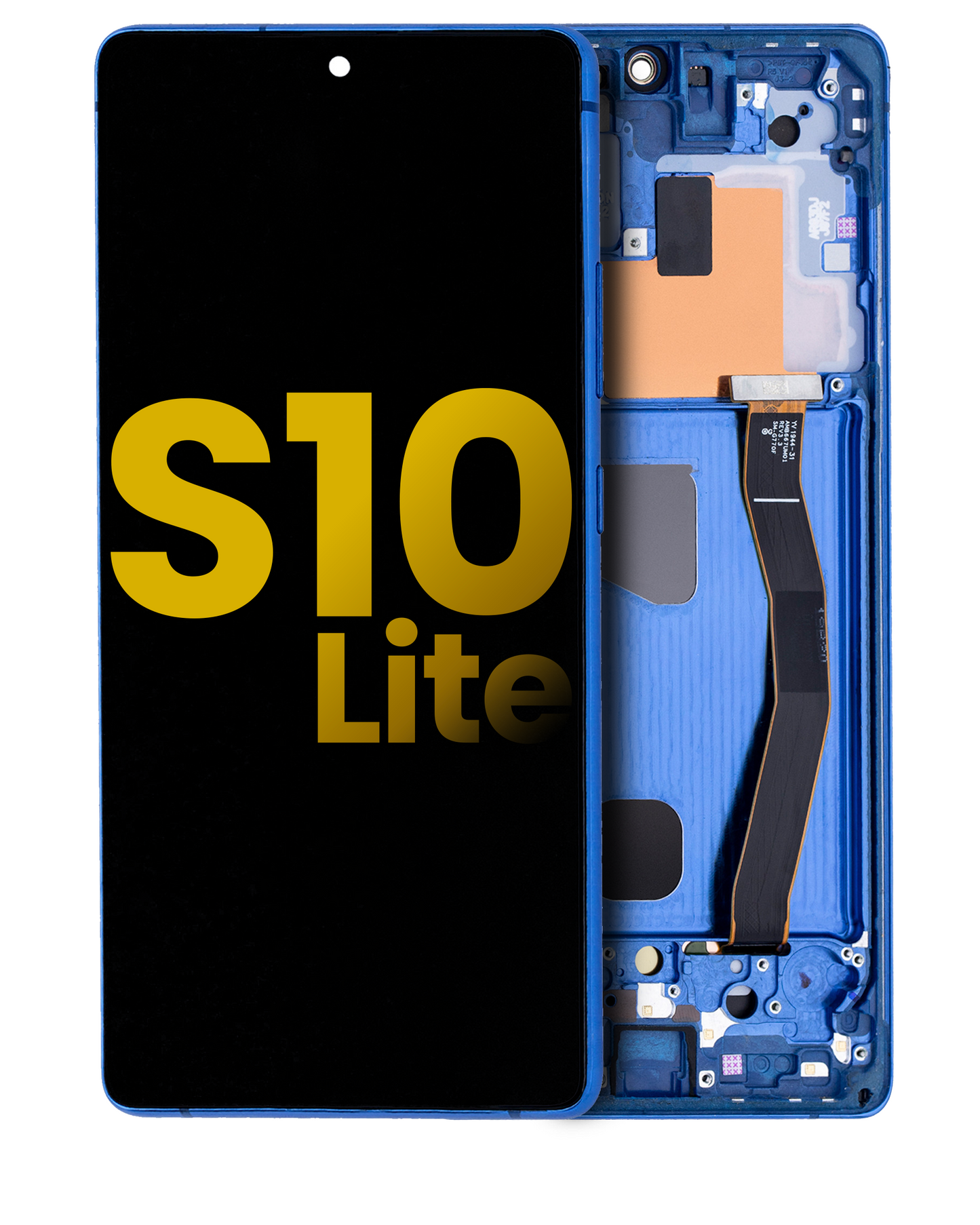 OLED Assembly With Frame For Samsung Galaxy S10 Lite (Refurbished) (Prism Blue)