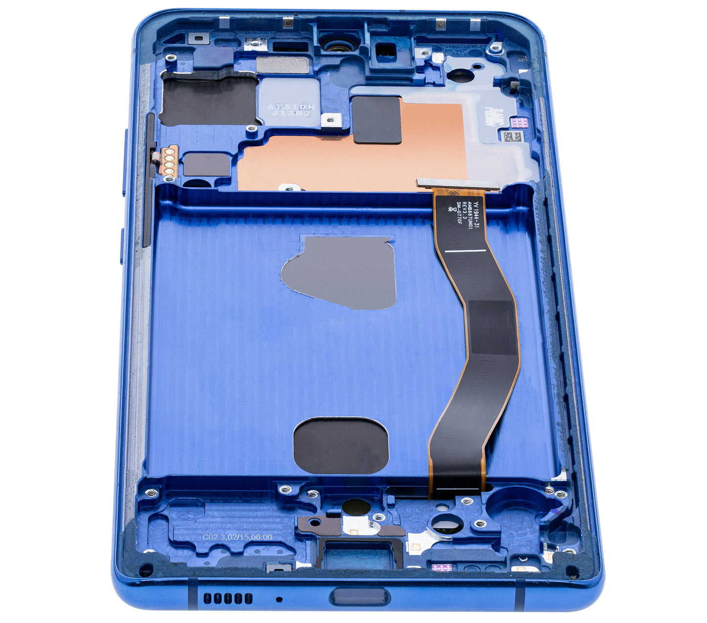 OLED Assembly With Frame For Samsung Galaxy S10 Lite (Refurbished) (Prism Blue)