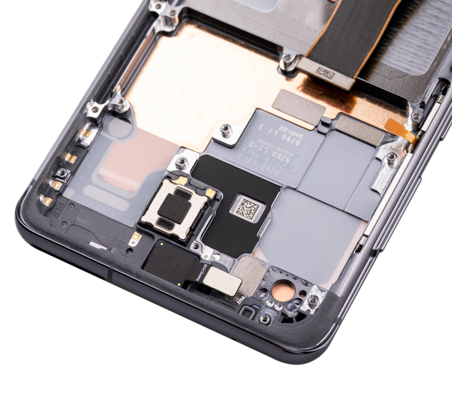 OLED Assembly With Frame For Samsung Galaxy S20 Ultra 5G (Service Pack) (Cosmic Gray)