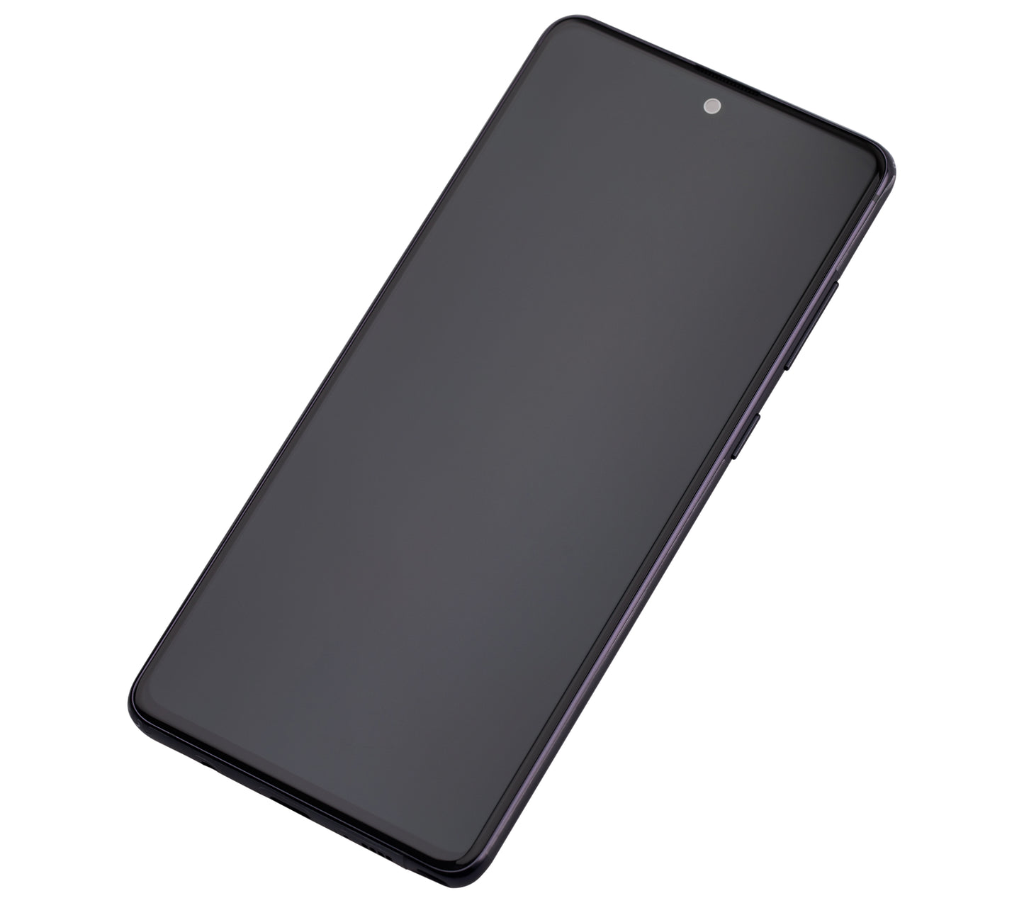 OLED Assembly With Frame For Samsung Galaxy Note 10 Lite (Refurbished) (Aura Black)