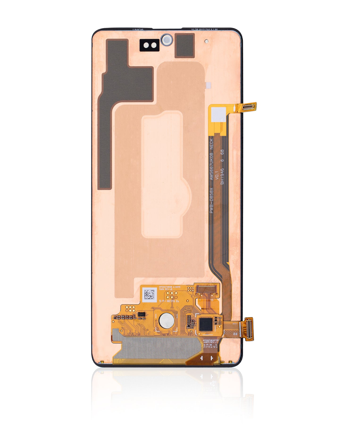 OLED Assembly Without Frame For Samsung Galaxy Note 10 Lite (Refurbished) (All Colors)