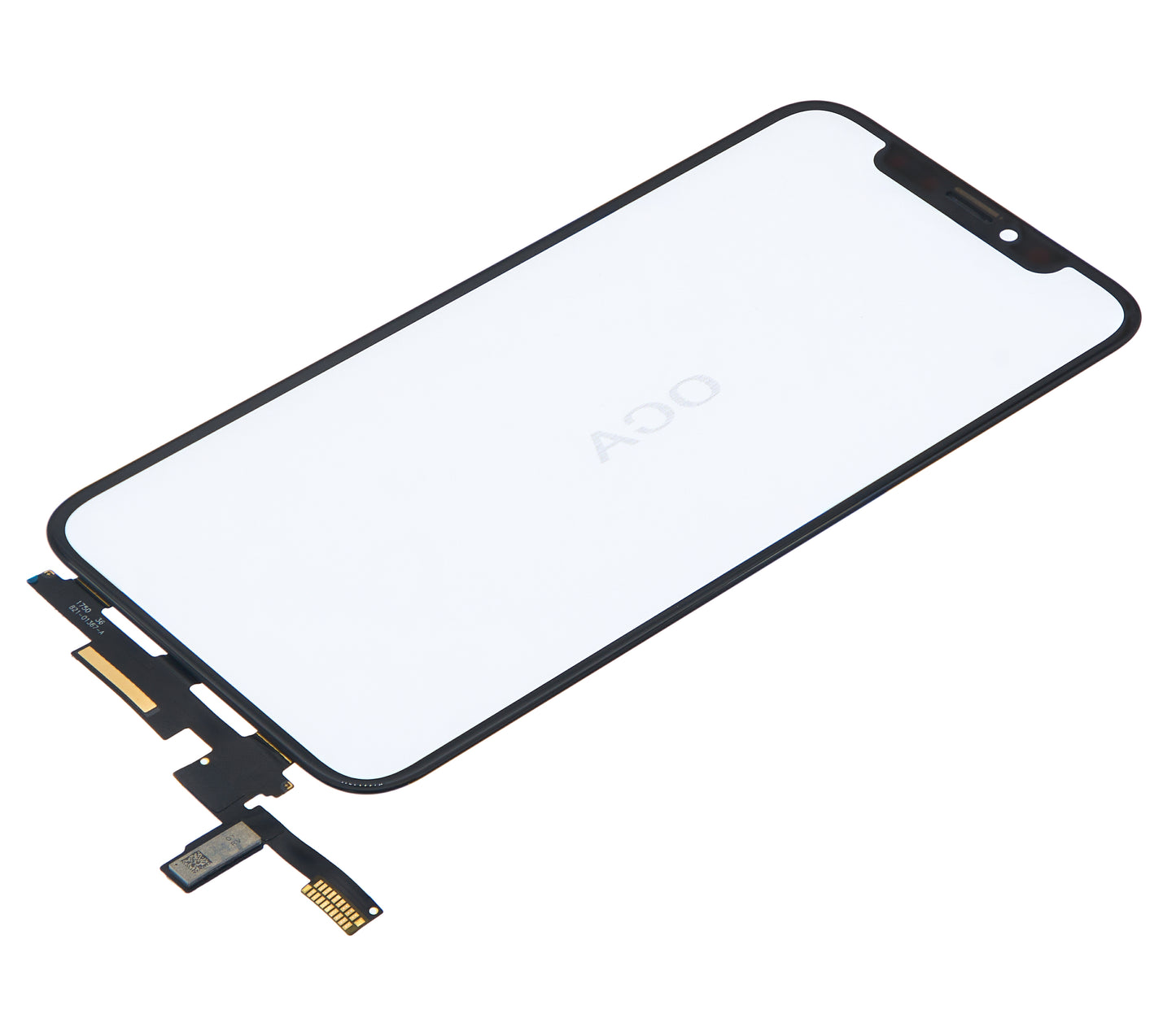 4 in 1 Short Flex (Digitizer Touch With Glass + OCA + Frame Pre-installed) For iPhone X (OCA Master)