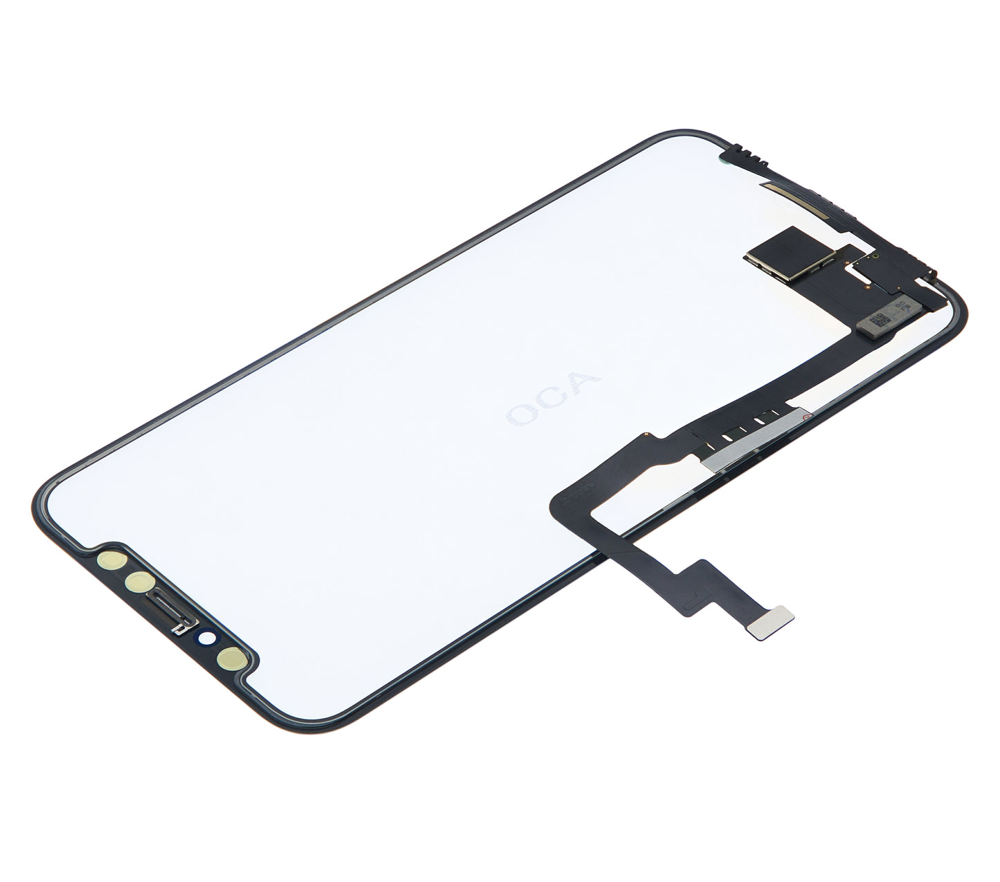 4 in 1 Long Flex (Digitizer Touch With Glass + OCA + Frame Pre-installed) For iPhone X (OCA Master)