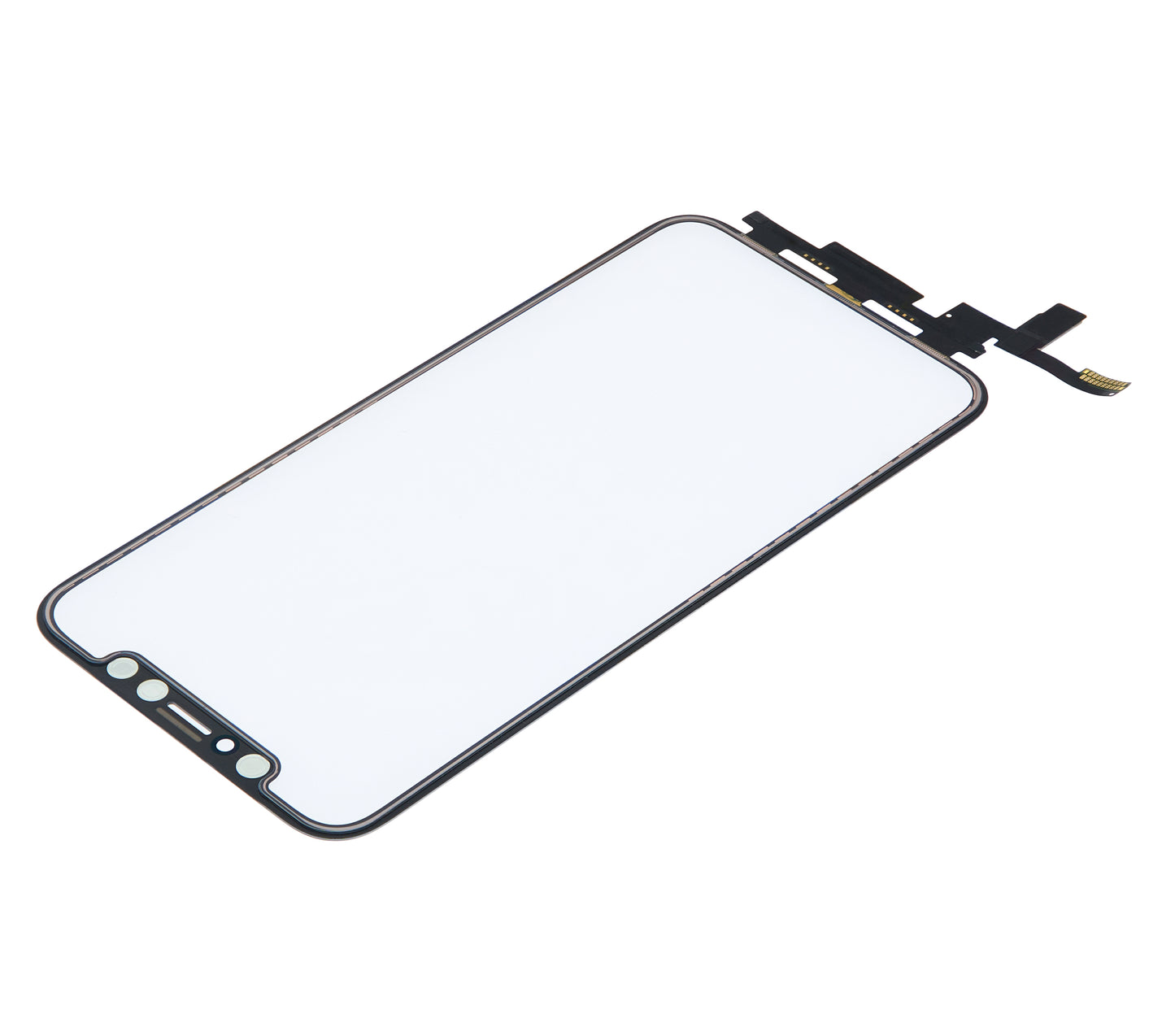 4 in 1 Short Flex (Digitizer Touch With Glass + OCA + Frame Pre-installed) For iPhone XS (OCA Master)