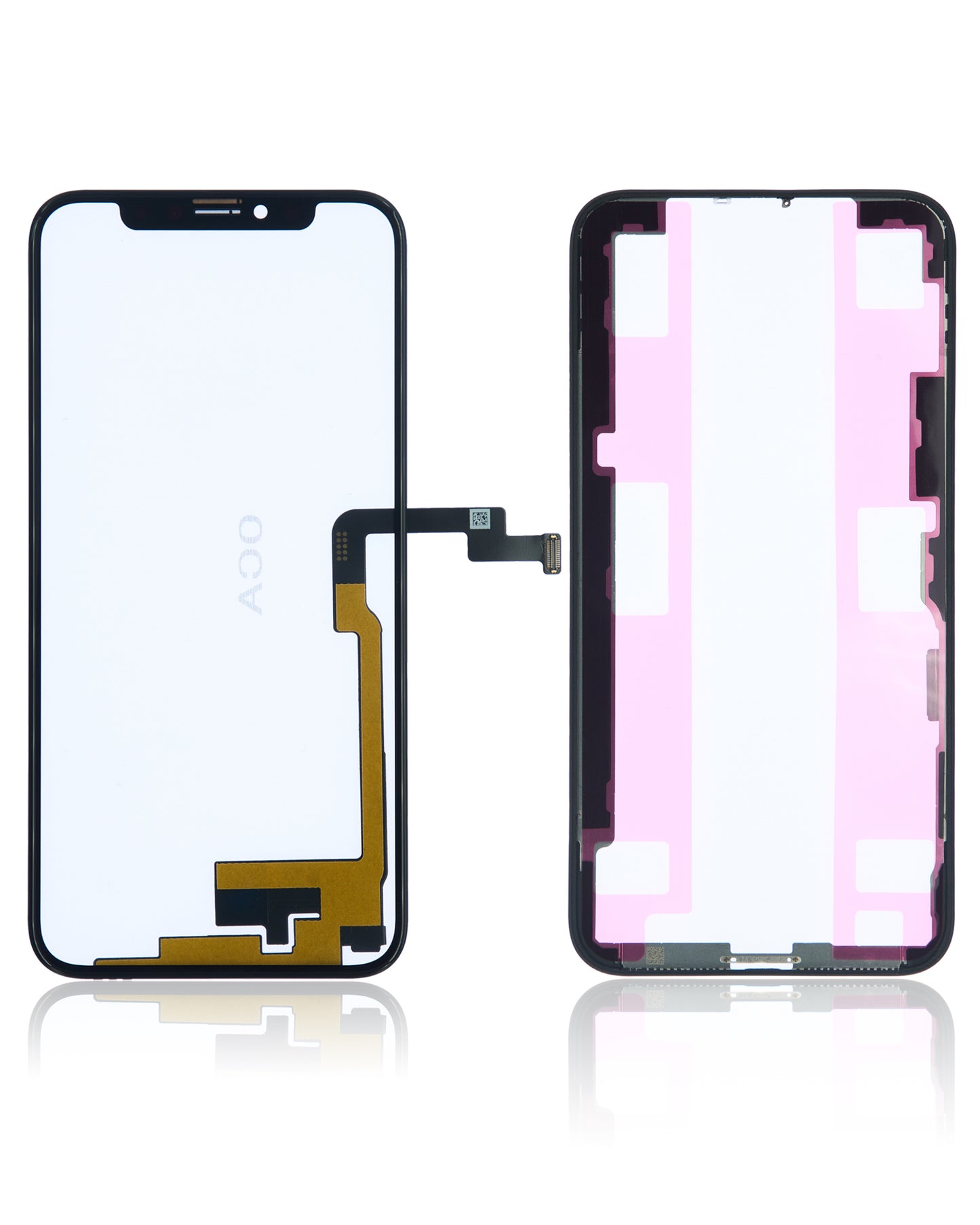 4 in 1 Long Flex (Digitizer Touch With Glass + OCA + Frame Pre-installed) For iPhone XS (OCA Master)